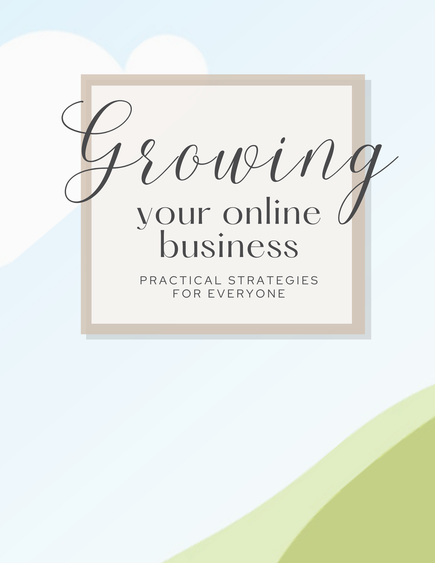 Growing Your Online Business (MRR)