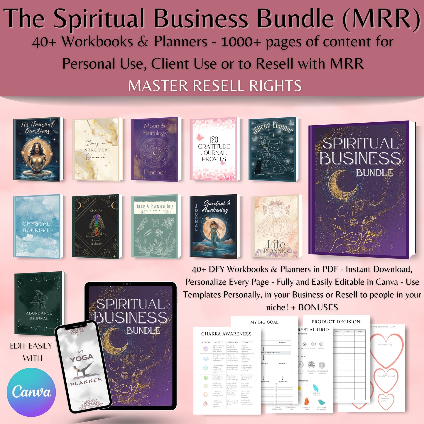 Spiritual Business Bundle MRR License Version