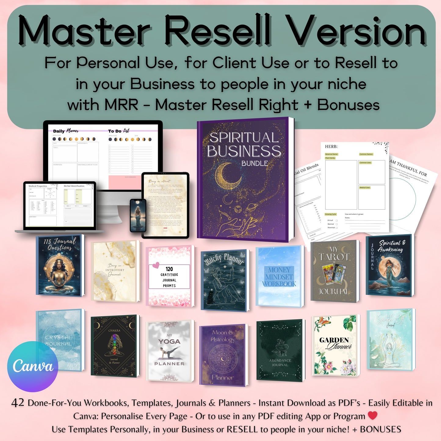 Spiritual Business Bundle MRR License Version